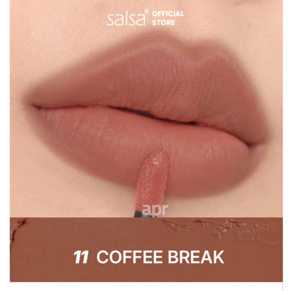 Salsa Dynamatte Lip Cream | Lipstik Matte Tahan Lama Lembut di Bibir Original