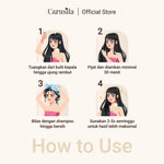 CARUSILA Lush & Glow Hair Oil 100ml Perawatan Rambut Minyak Penumbuh Rambut with Rosemary Oil Moringa (Alula) Peregrina Oil Kemiri Oil Hair Oil Hair Serum by Carusila