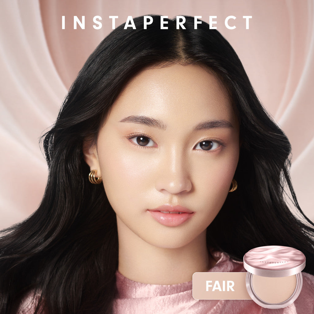 [NEW LAUNCH] Instaperfect Real Skin Filter Powder- Setting Powder with Poreless Blur Satin Real Skin
