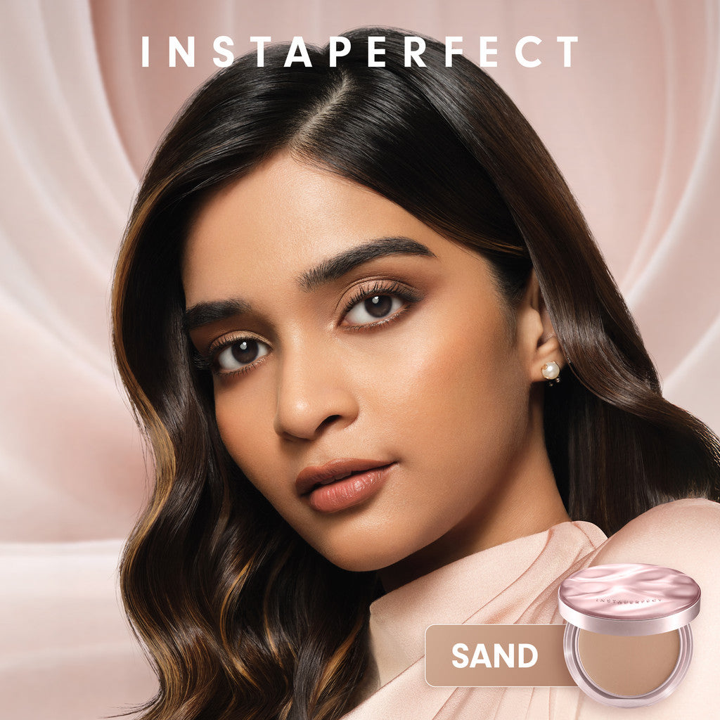 [NEW LAUNCH] Instaperfect Real Skin Filter Powder- Setting Powder with Poreless Blur Satin Real Skin