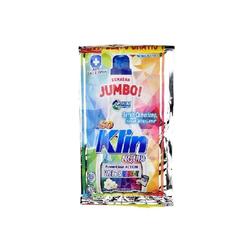 SOKLIN Liquid Detergent Sachet / Sabun Cair Cuci Baju Renceng Murah