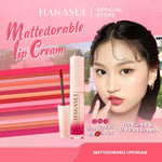 AB - Hanasui Mattedorable Lip Cream [4gr]/ Lip Cream Melembabkan Ringan Tahan Lama Hasil Akhir Velvet Matte Lipcream Lip Cream Liquid Lipstick Liptint Lip Tint Lip Mousse Lip Velvet Lipcream