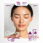 [DOUBLE GLOW SET] ALUCIA Fresh Mist Glowing Spray with Essence Serum + Well-Glow! Gentle Low pH Cleanser Face Wash Sabun Cuci Muka Face Spray Face Mist 100ml Hydrating Mist Toner Setting Spray Facemist by Alucia