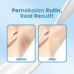 Milk Recipe Bright & Smooth Axillary Cream - Krim Pencerah Ketiak Selangkangan Bokong Dan Lipatan Hitam Dengan Niacinamide AHA