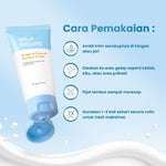 Milk Recipe Bright & Smooth Axillary Cream - Krim Pencerah Ketiak Selangkangan Bokong Dan Lipatan Hitam Dengan Niacinamide AHA