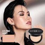 [SPECIAL 11.11] MAKE OVER Powerstay 24H Matte Powder Foundation - Bedak Padat High Coverage Ringan Compact Flawless Make Up Tahan Lama 24 Jam Non-Comedogenic BEST SELLER Poreless Somethin Time Less w Maybe Euphoria Blurring