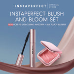 Instaperfect Blush & Bloom Set Make Up- Silk Touch Blusher + Noir HD Lash Tubing Mascara (Mascara Peel off Bulu Mata High Definition dengan Hasil Lentik Natural)- Blush On, Perona Pipi