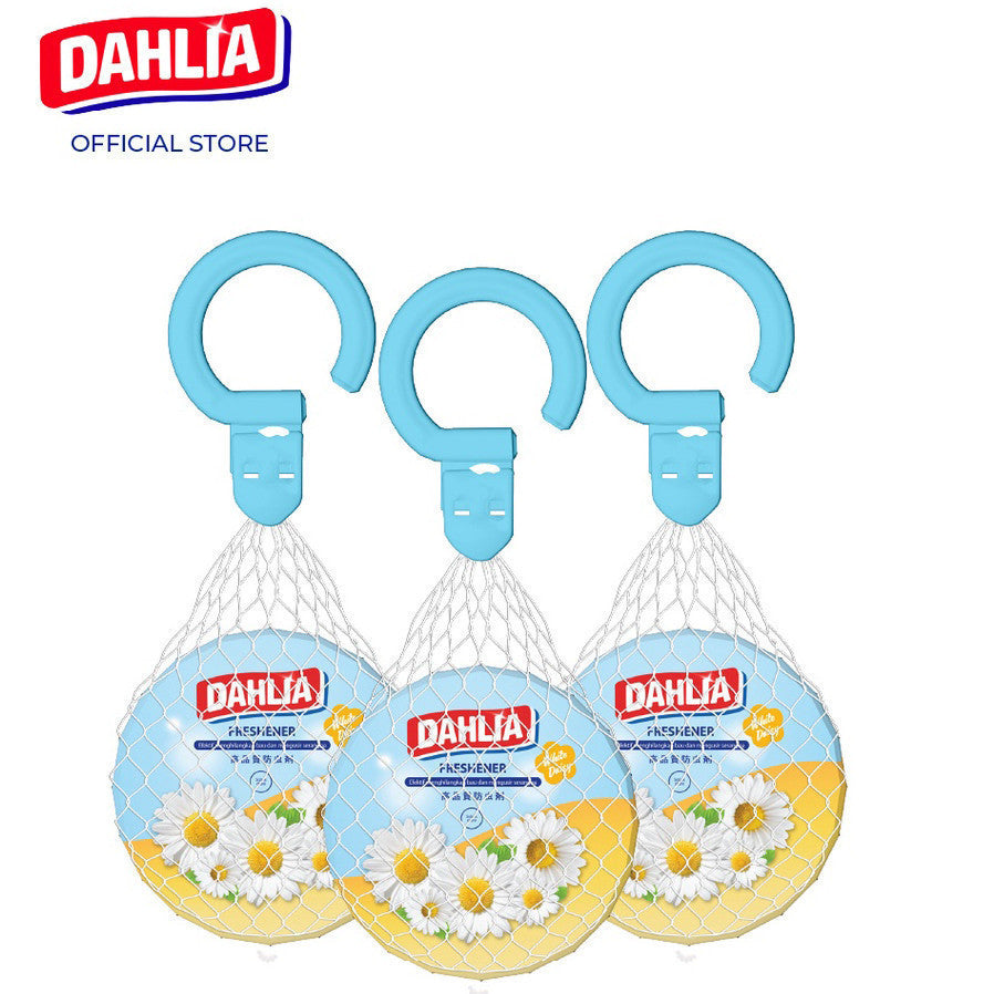Dahlia Pengharum Ruangan Gantung Kamper Refill Bulat Jaring 80gr