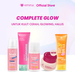 [SPECIAL 11.11] [MUST HAVE] GLOW COMPLETE KIT EMINA BRIGHT STUFF ISI 5 (Micellar Water, Face Wash, Toner, Serum, Moisturizing Cream)
