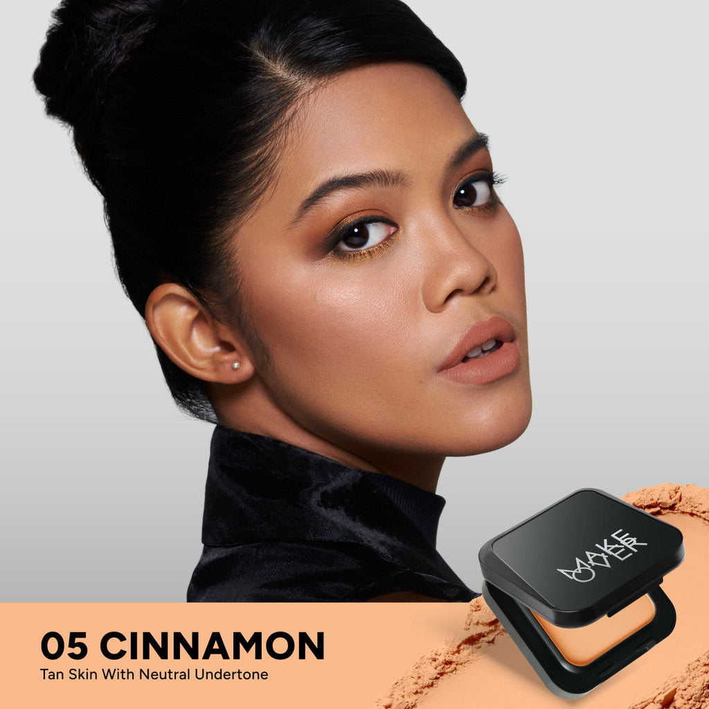 [SPECIAL 11.11] NEW! MAKE OVER Perfect Cover Powder Foundation - TWC Two Way Cake Cover Melt and Blur Powder 16H Blurring Velvet Smooth Finish Bedak Padat Compact High Coverage Ringan Wajah Flawless Make Up Tahan Lama Non-Comedogenic BEST SELLER