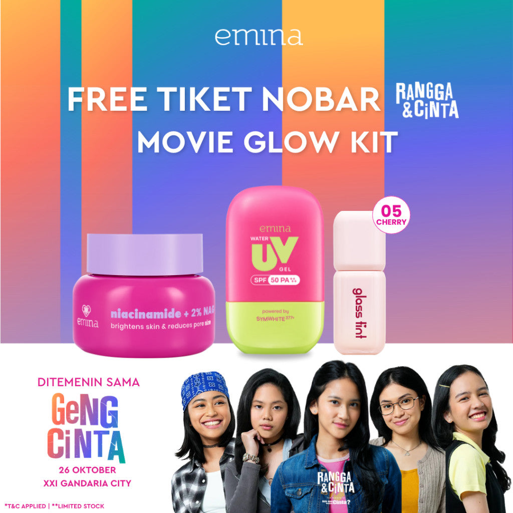[SPECIAL 11.11] [BRIGHT GLOW SET] Emina Bundle All in 7in1 Face Wash + Exfo Toner + Toner + Serum + Moisturizer Gel + Brightening + Sunscreen Low pH Micellar Water Bright Smooth
