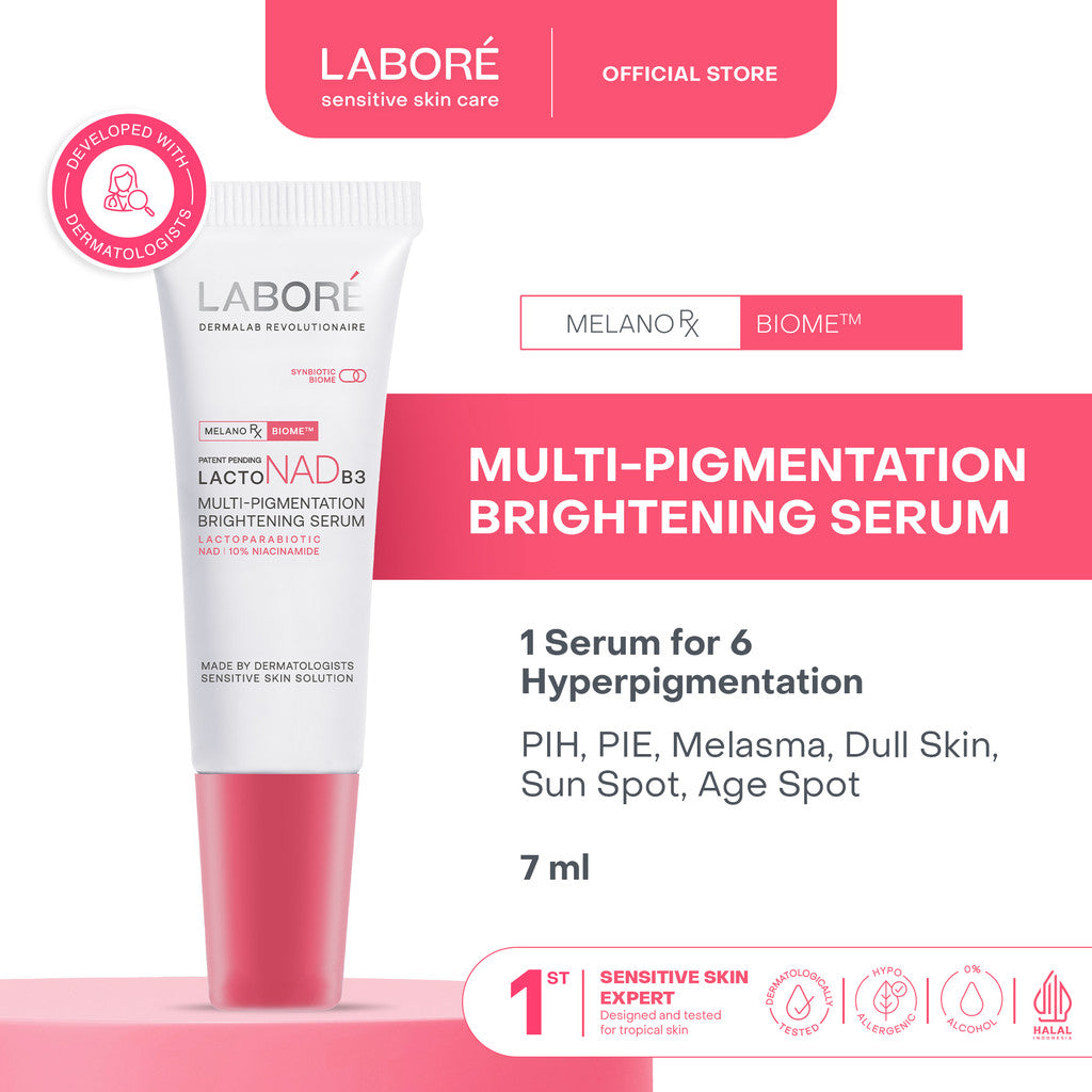 [FAVORIT DR INEZ] NEW! LABORE Multi-Pigmentation Brightening Serum - Serum Brightening Serum Pencerah Wajah Mengatasi Flek Hitam Bekas Jerawat Sun Spot Melasma Mencerahkan Kulit Kusam