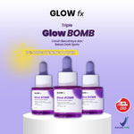 GLOW FX Triple Pack Glow Bomb Serum 20ml 19% Brightening Power Serum Glowing Flek dan Bekas Jerawat