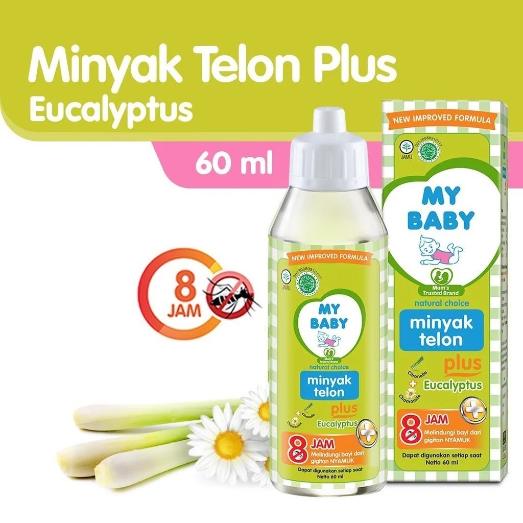 My Baby Minyak Telon Plus Aroma Lavender Eucalyptus
