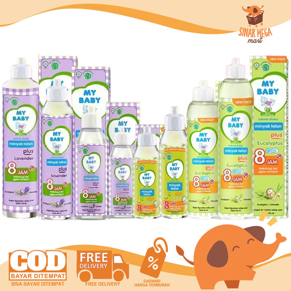 My Baby Minyak Telon Plus Aroma Lavender Eucalyptus