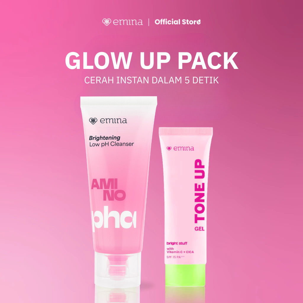 [SPECIAL 11.11] NEW! Emina Tone Up Cream Gel 20 ml - Instan Mencerahkan Kulit, Efek Tone-up Glowing Skin, UV Protection SPF 15, No Whitecast, Tekstur Ringan, Anti luntur, Easy to Blend, Brightening Formula, Mudah Menyerap, Cocok untuk semua jenis kulit