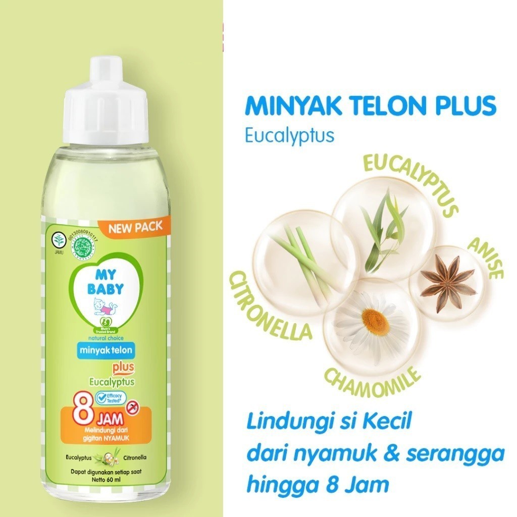 My Baby Minyak Telon Plus Aroma Lavender Eucalyptus