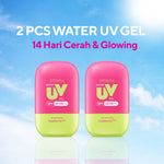 [SPECIAL 11.11] NEW! Emina UV Gel Sunscreen SPF 50 PA++++ Series - Sunscreen Wajah, Sunscreen Gel, Melindungi dari Sinar UV, No Whitecast, No Comedogenic, Cepat Menyerap, Lembut, Mencerahkan, Melembapkan, Mengandung Symwhite 377+, Cica, Oat, Cocok Untuk S