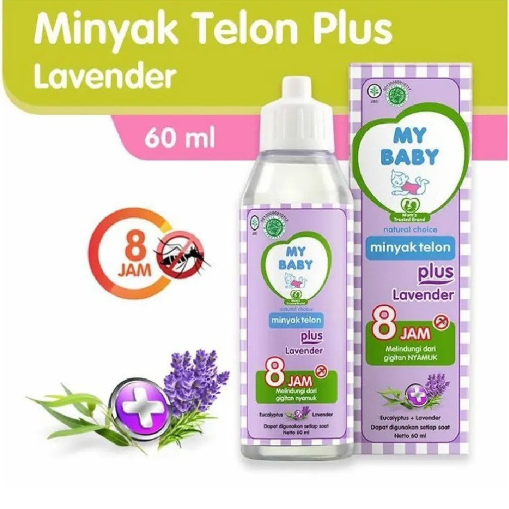 My Baby Minyak Telon Plus Aroma Lavender Eucalyptus