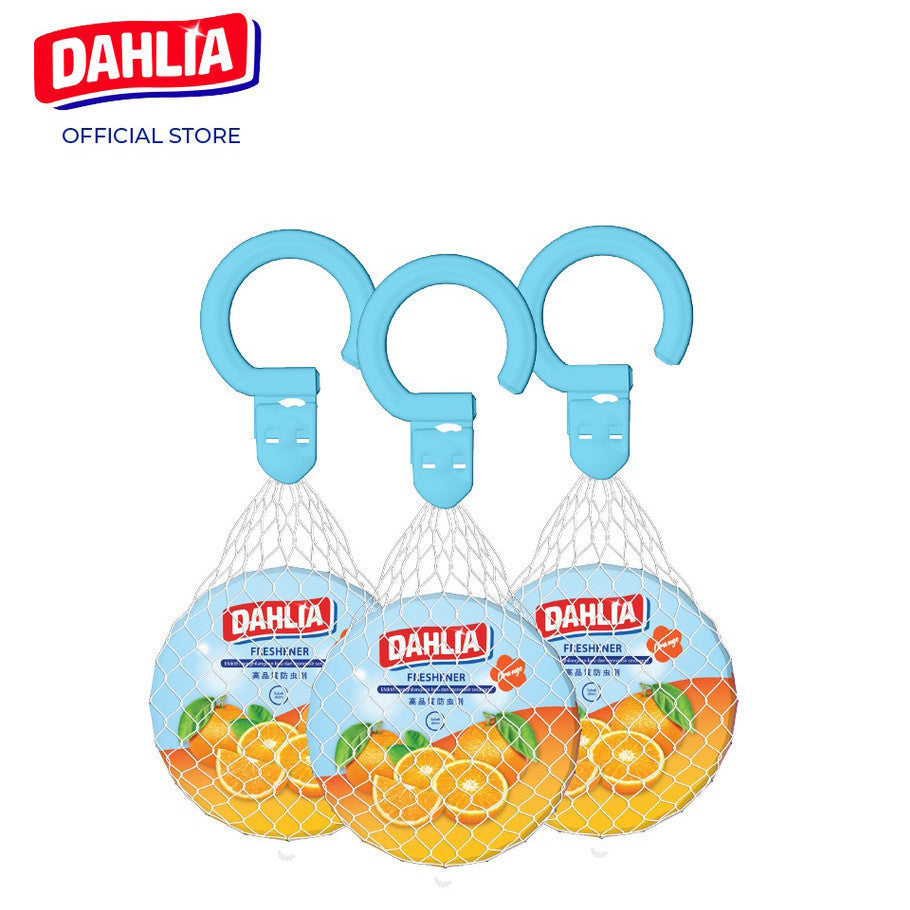 Dahlia Pengharum Ruangan Gantung Kamper Refill Bulat Jaring 80gr