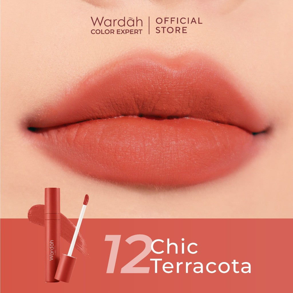 [FLASH SALE] KOREAN BLUR LIPS ANTI CRACK WARDAH Colorfit Velvet Matte Lip Mousse Lip Cream Tahan Lama 24 Jam Tidak Lengket Tekstur Creamy Liptint Lip Stain Lipgloss Lip Tint Lipstik Lipcream Longlasting Waterproof Dry Lips Smooth Library