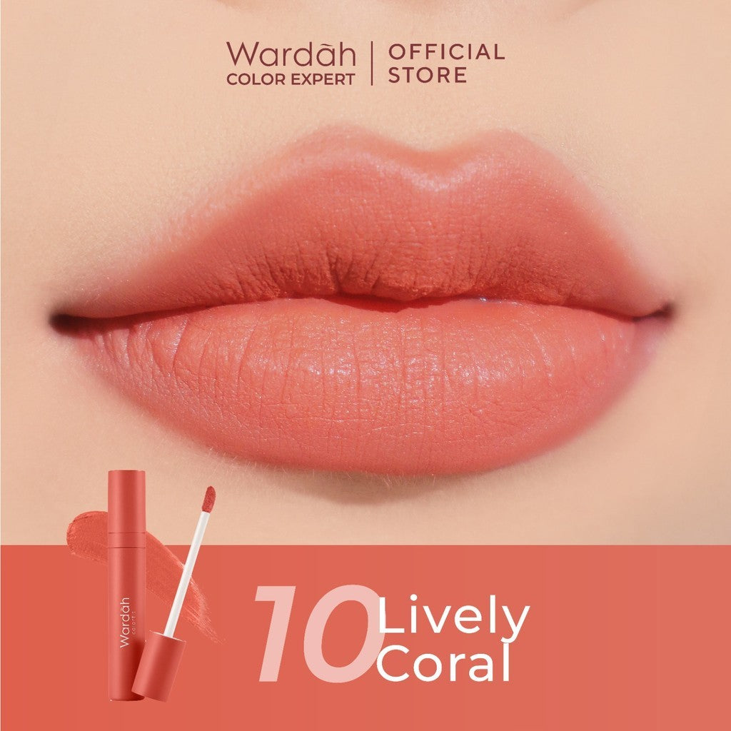 KOREAN BLUR LIPS ANTI CRACK WARDAH Colorfit Velvet Matte Lip Mousse Lip Cream Tahan Lama 24 Jam Tidak Lengket Tekstur Creamy Liptint Lip Stain Lipgloss Lip Tint Lipstik Lipcream Longlasting Waterproof Dry Lips Smooth Library
