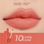 KOREAN BLUR LIPS ANTI CRACK WARDAH Colorfit Velvet Matte Lip Mousse Lip Cream Tahan Lama 24 Jam Tidak Lengket Tekstur Creamy Liptint Lip Stain Lipgloss Lip Tint Lipstik Lipcream Longlasting Waterproof Dry Lips Smooth Library