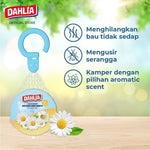 Dahlia Pengharum Ruangan Gantung Kamper Refill Bulat Jaring 80gr