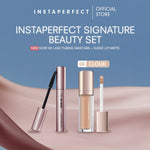 Instaperfect Signature Beauty Set: Bundle Suede Lip Matte + Noir HD Lash Tubing Mascara- Beauty Make Up Set untuk tampilan flawless- Mascara Peel Off - Lip Cream- Lip Matte
