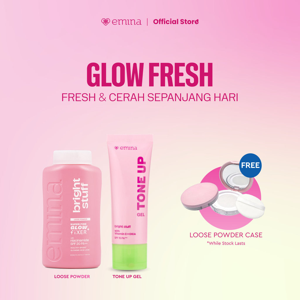 [SPECIAL 11.11] NEW! Emina Tone Up Cream Gel 20 ml - Instan Mencerahkan Kulit, Efek Tone-up Glowing Skin, UV Protection SPF 15, No Whitecast, Tekstur Ringan, Anti luntur, Easy to Blend, Brightening Formula, Mudah Menyerap, Cocok untuk semua jenis kulit
