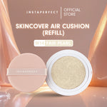 Instaperfect Refill Skincover Air Cushion 11 g (Real Skin Buildable Coverage, Transfer-Resistant, SPF 50 PA++++)- Bedak Foundation Muka Tahan lama-