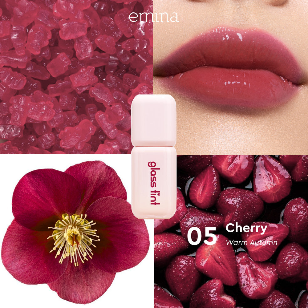 [SPECIAL 11.11] Emina Jelly Stain & Glass Tint - Lip Tint Korea Glossy Ombre Tahan 12 Jam Ringan Longlasting Transferproof SPF 25 Vitamin E Makeup Lip Stain Lembab Lipgloss Lip Matte Lipstick Lip Care Anak Sekolah