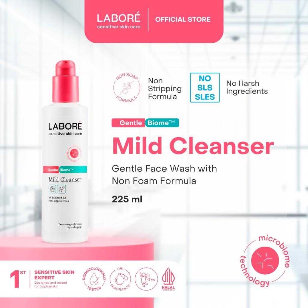 Labore Sensitive Skin Care GentleBiome Mild Cleanser 225 ml - Pembersih Wajah - Lembut - Cocok untuk Kulit Sensitif - Melembabkan