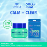 [SPECIAL 11.11] Emina Water Calming Gel Moisturizer 30g | Mengurangi Jerawat & Meredakan Kemerahan, Soothing, untuk Kulit Berminyak/Sensitive, Pelembab Seringan Air
