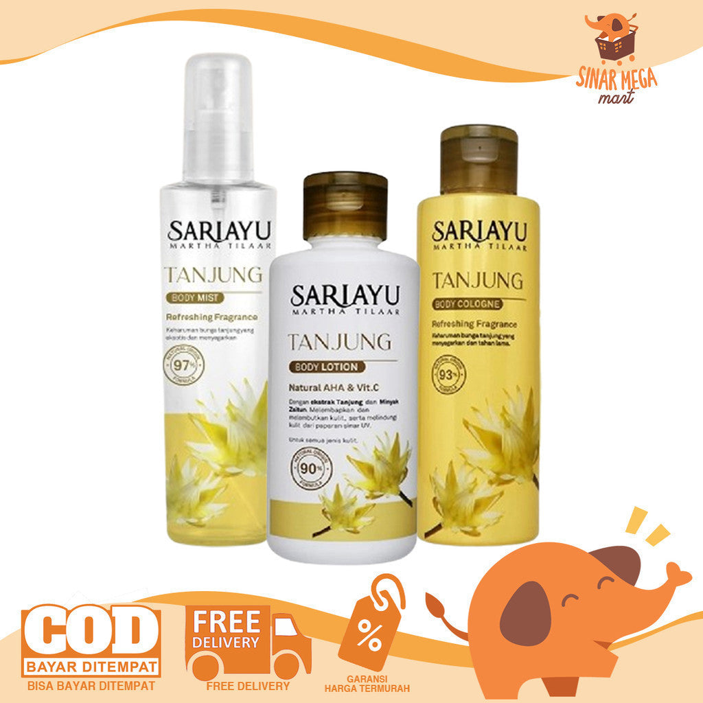 SARI AYU SARIAYU Tanjung Series Body Cologne / Mist / Lotion - Wangi Harum Sepanjang Hari 100ml / 150ml
