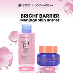 [SPECIAL 11.11] Emina Low pH Micellar Water Complete Series - Kering dan Kusam, Berminyak dan Berjerawat, Kulit Sensitif 125ml & 300ml | Pembersih Wajah Gentle Makeup Remover Double Cleansing Acne Skin Mencerahkan Menghaluskan Brightening Glowing