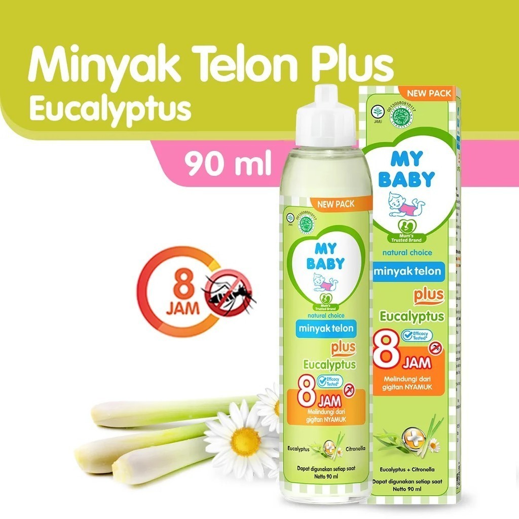 My Baby Minyak Telon Plus Aroma Lavender Eucalyptus