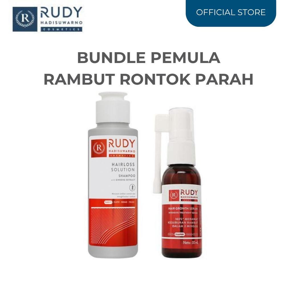[BUNDLE] Rudy Hadisuwarno Hairloss Solution PAKET PEMULA RAMBUT RONTOK PARAH