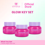 [SPECIAL 11.11] Emina Water Bright Glow Gel Moisturizer 30g | Mencerahkan & Mengurangi Flek Hitam, Kulit Glowing, Meratakan Warna Kulit, Pelembab Seringan Air, Mengandung Niacinamide, Vitamin C