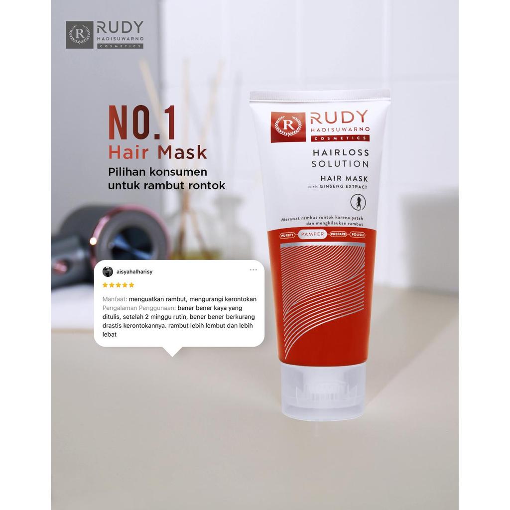 [BUNDLE] Rudy Hadisuwarno Hairloss Solution PAKET BASIC PERAWATAN MINGGUAN