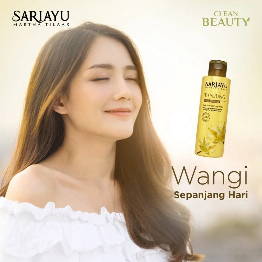 SARI AYU SARIAYU Tanjung Series Body Cologne / Mist / Lotion - Wangi Harum Sepanjang Hari 100ml / 150ml