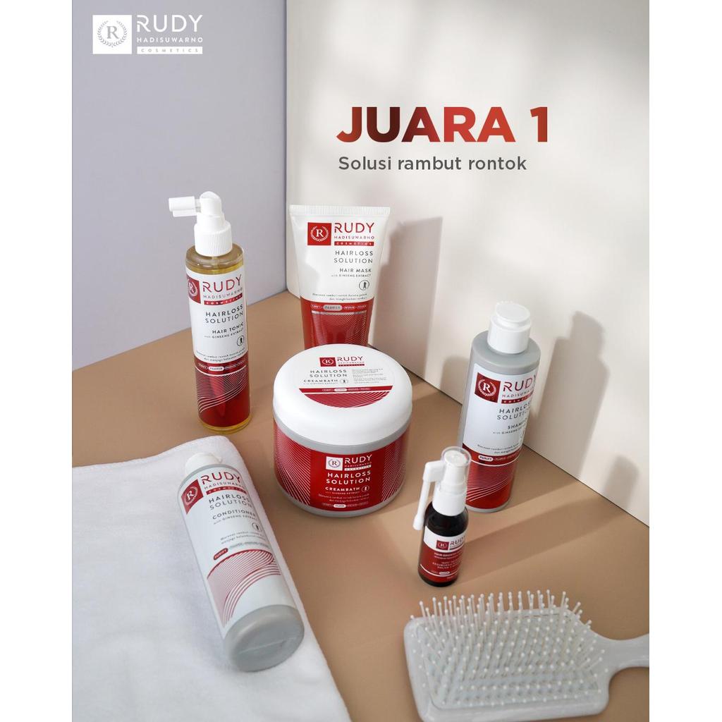 [BUNDLE] Rudy Hadisuwarno Hairloss Solution PAKET BASIC PERAWATAN MINGGUAN