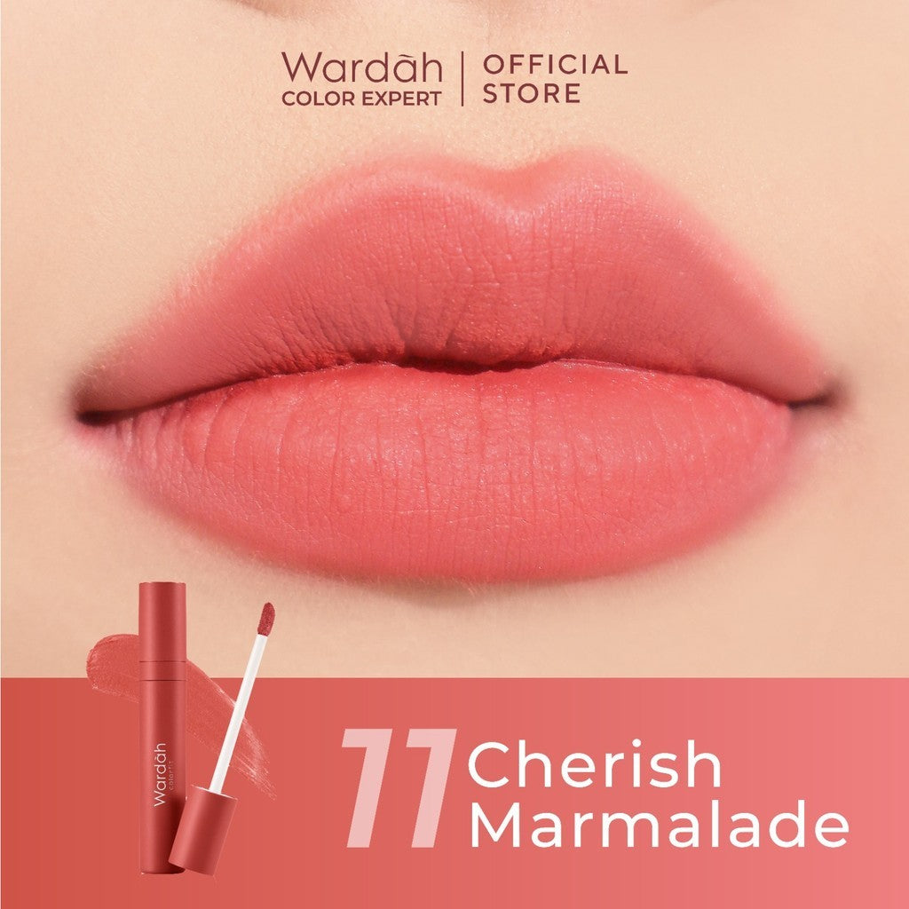 KOREAN BLUR LIPS ANTI CRACK WARDAH Colorfit Velvet Matte Lip Mousse Lip Cream Tahan Lama 24 Jam Tidak Lengket Tekstur Creamy Liptint Lip Stain Lipgloss Lip Tint Lipstik Lipcream Longlasting Waterproof Dry Lips Smooth Library