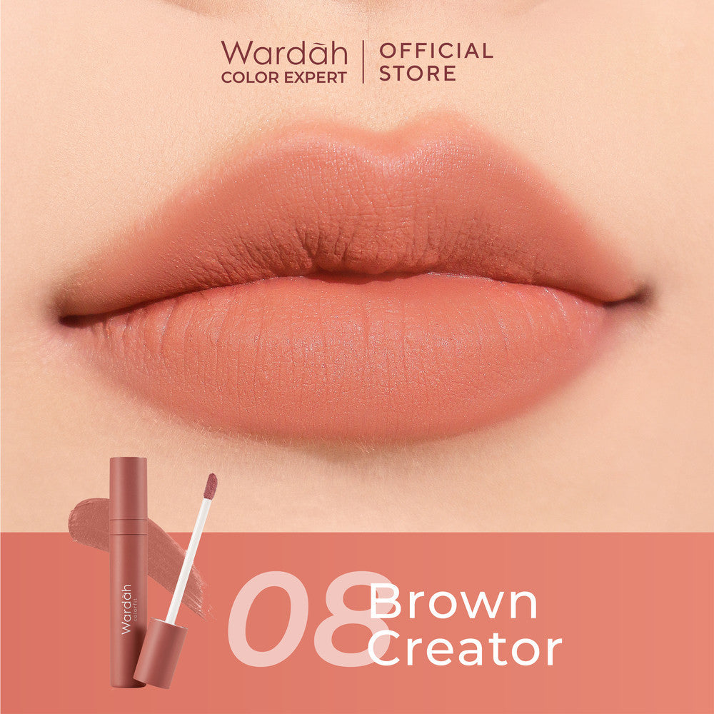 KOREAN BLUR LIPS ANTI CRACK WARDAH Colorfit Velvet Matte Lip Mousse Lip Cream Tahan Lama 24 Jam Tidak Lengket Tekstur Creamy Liptint Lip Stain Lipgloss Lip Tint Lipstik Lipcream Longlasting Waterproof Dry Lips Smooth Library