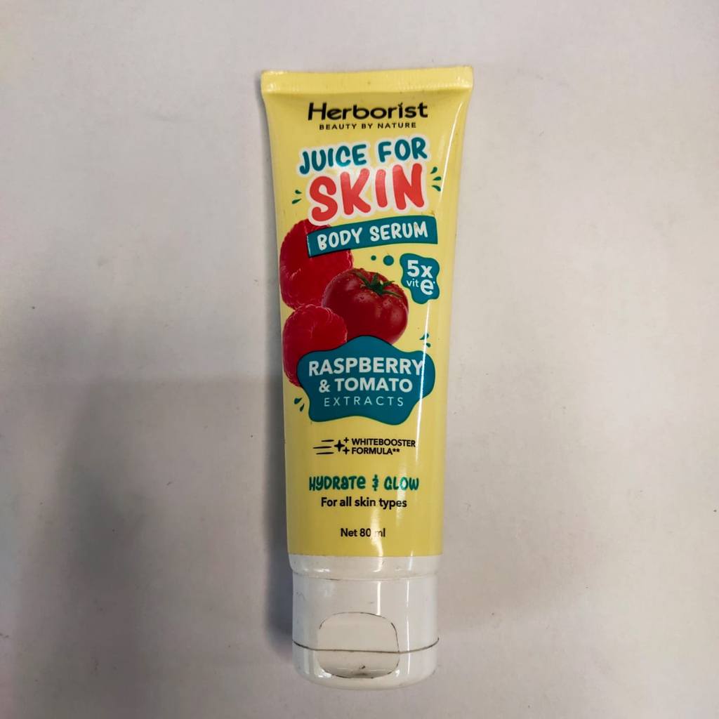 HERBORIST Body Serum Juice For Skin Lotion 80ml - Losion Pelembab Tubuh Travel Size
