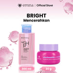 [SPECIAL 11.11] Emina Low pH Micellar Water Complete Series - Kering dan Kusam, Berminyak dan Berjerawat, Kulit Sensitif 125ml & 300ml | Pembersih Wajah Gentle Makeup Remover Double Cleansing Acne Skin Mencerahkan Menghaluskan Brightening Glowing