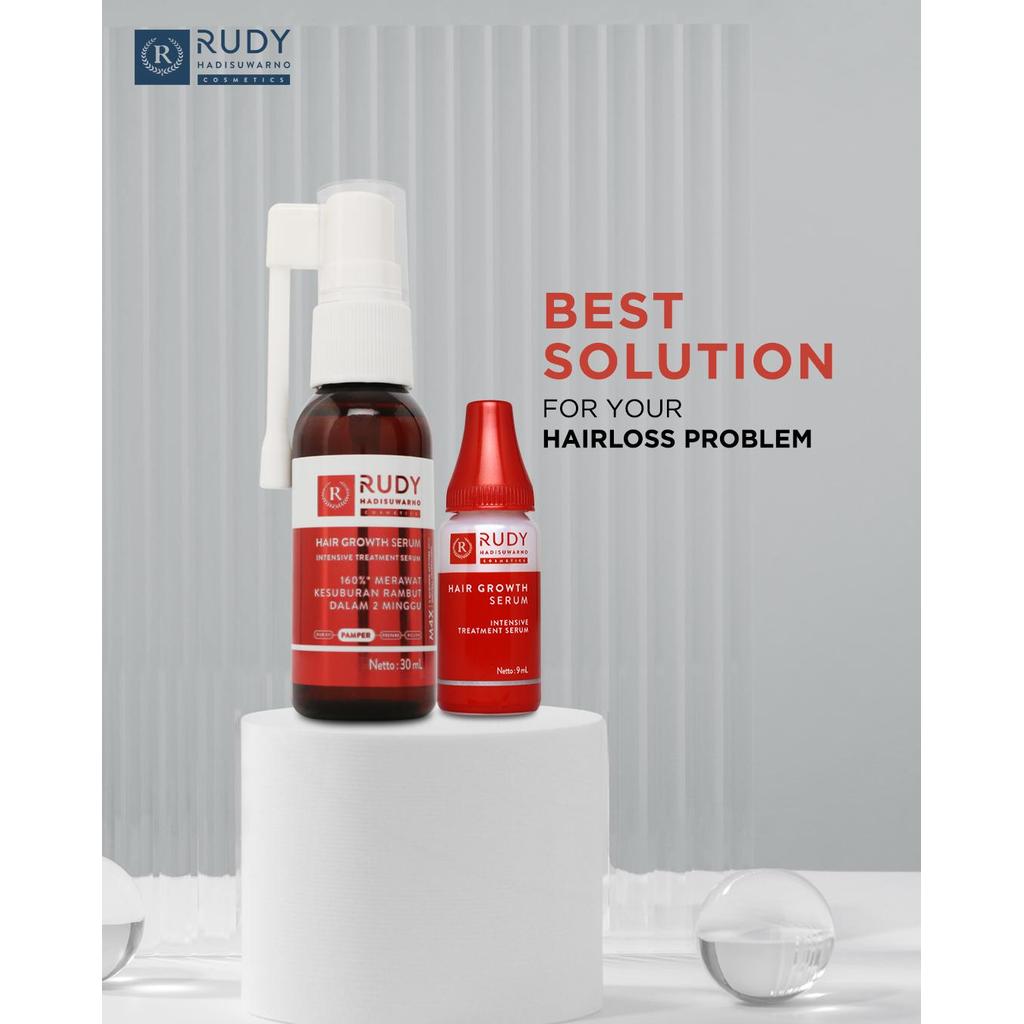 [BUNDLE] Rudy Hadisuwarno Hairloss Solution PAKET PEMULA RAMBUT RONTOK PARAH