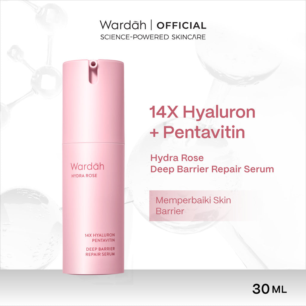 [Wardah Exclusive Member] WARDAH Serum Complete Series For Every Skin Concern - Exosome PDRN, Retinal, Acnederm, C-Defense, Lightening, Crystal Secret, Renew You, Hydra Rose, Symradiance, Perfectyl Perfect Bright, Peeling Serum - Skincare