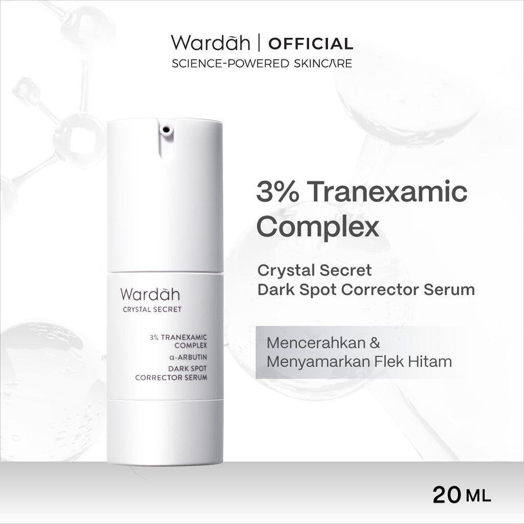 [Wardah Exclusive Member] WARDAH Serum Complete Series For Every Skin Concern - Exosome PDRN, Retinal, Acnederm, C-Defense, Lightening, Crystal Secret, Renew You, Hydra Rose, Symradiance, Perfectyl Perfect Bright, Peeling Serum - Skincare