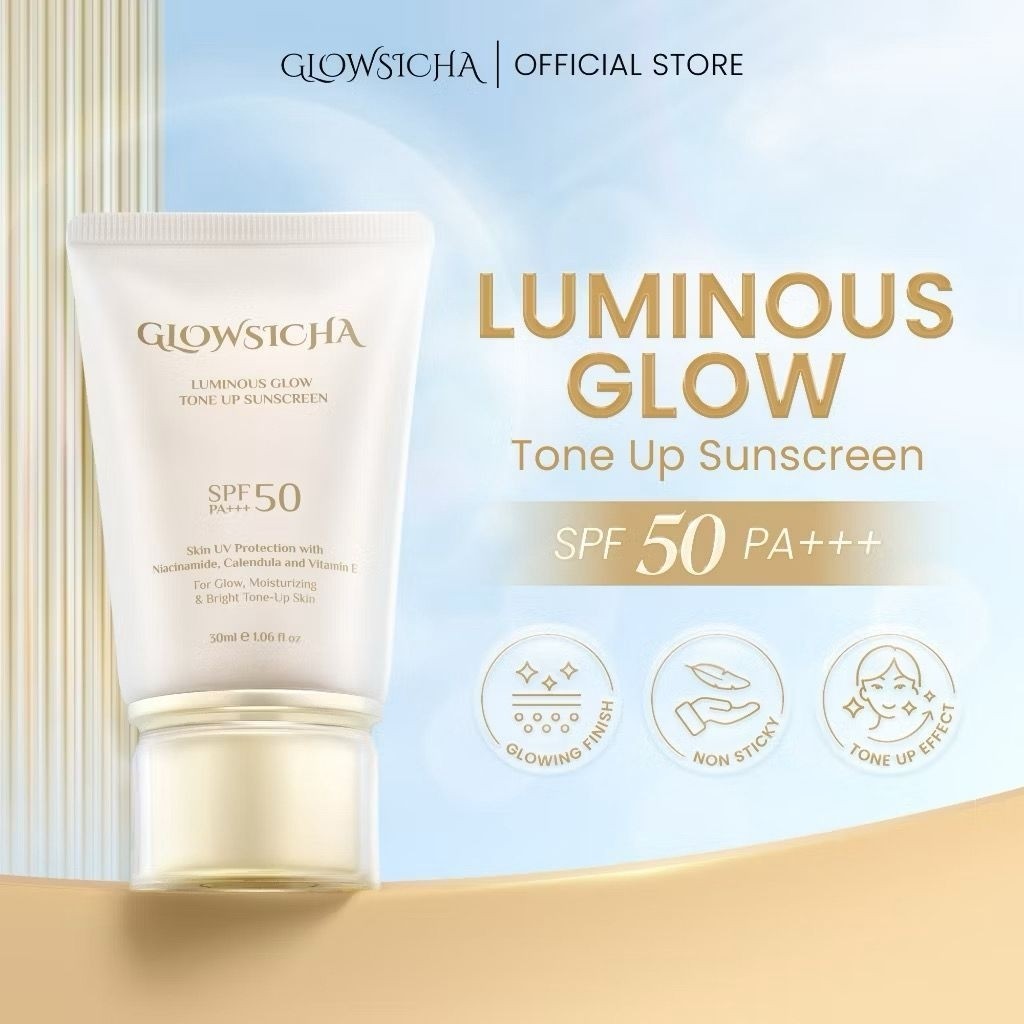 Glowsicha Luminous Glow Tone Up Sunscreen 30 gram